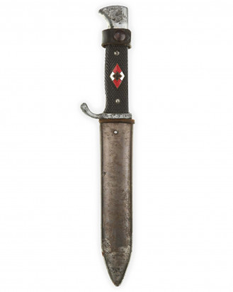 © DGDE GmbH - Hitler Youth Knife [Mid-period] by RZM M7/6 (H. & F. Lauterjung Solingen)